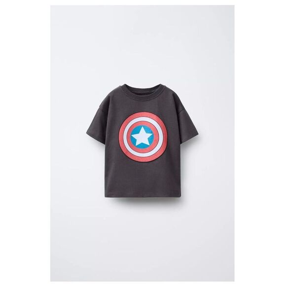 Zara Captain America Shirt size 5 Years - Picture 4 of 5